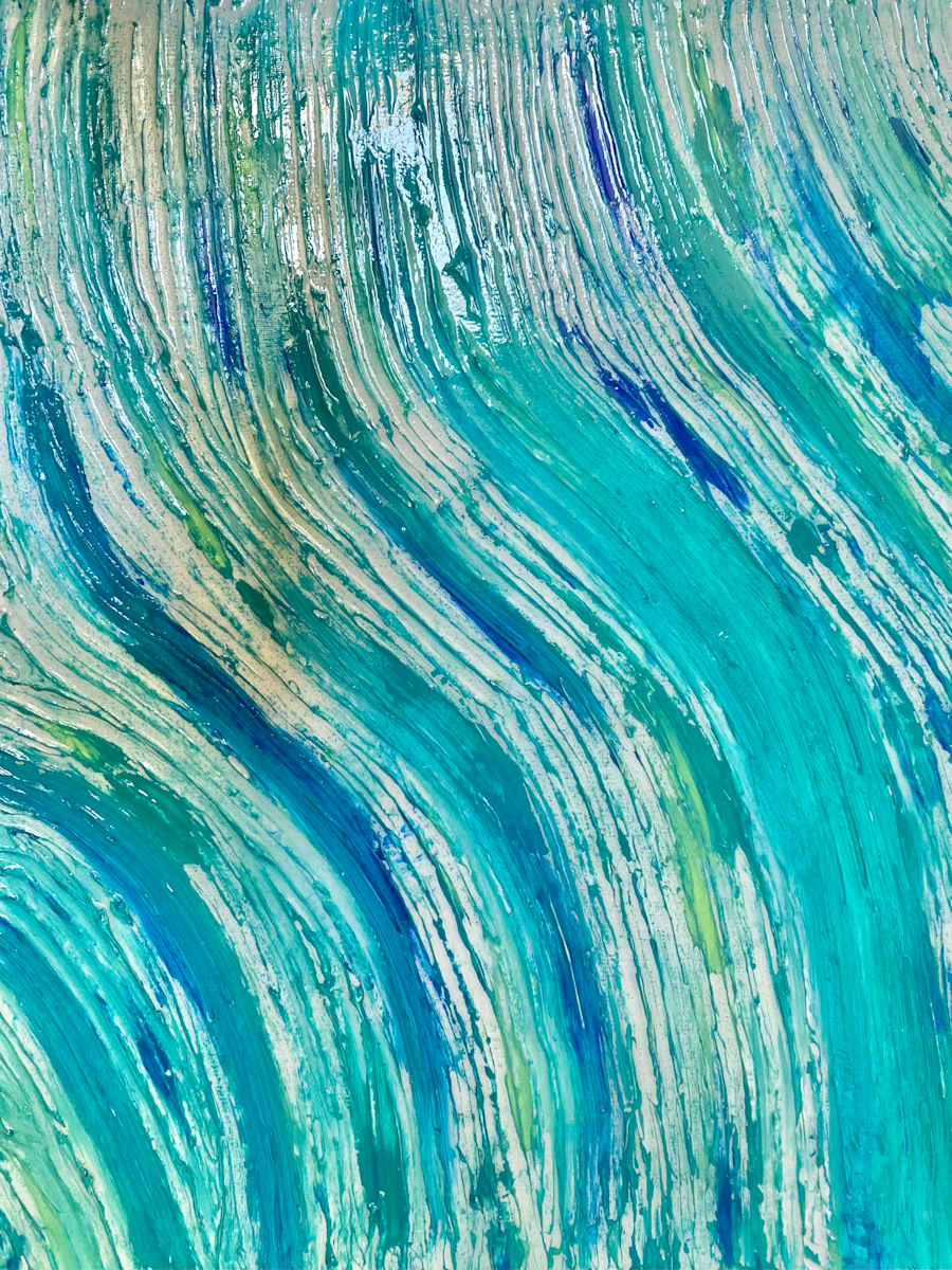 A River Flows by Ally Bee 