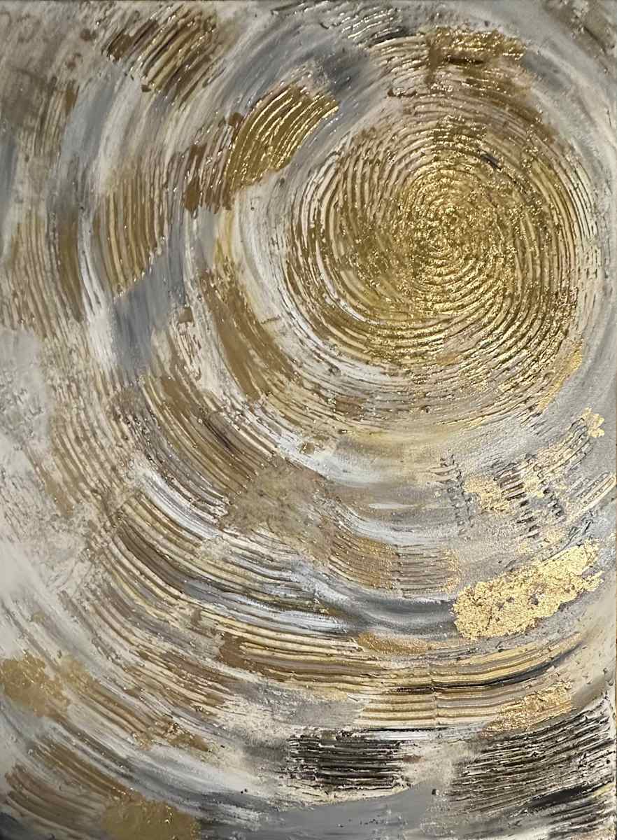 Gold Rays by Allison "Ally Bee" Findeiss-Becker 