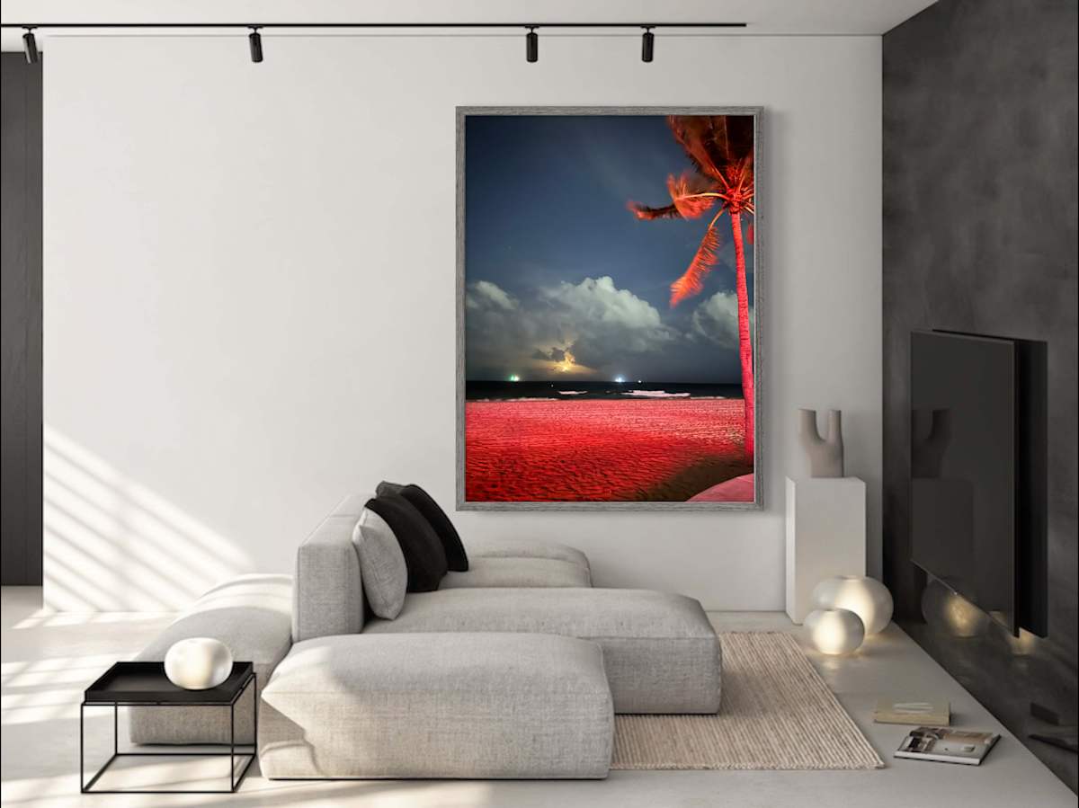 Fire Beach by Allison "Ally Bee" Findeiss-Becker 
