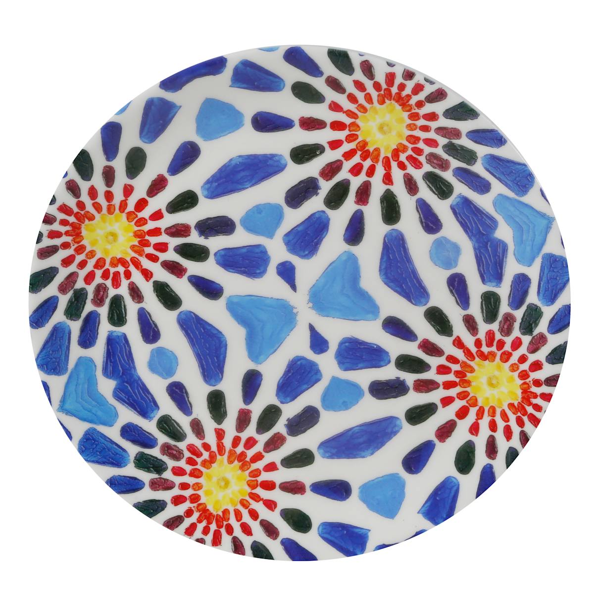 Sunburst Plate by Allison "Ally Bee" Findeiss-Becker 