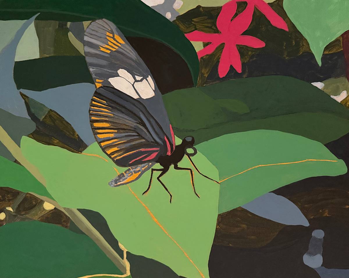 Monarch Moored by Anne T. Schutz 