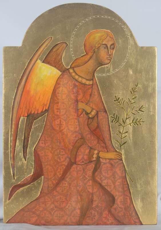Annunciation Angel by Christine Hales  Image: Annunciation Angel Icon