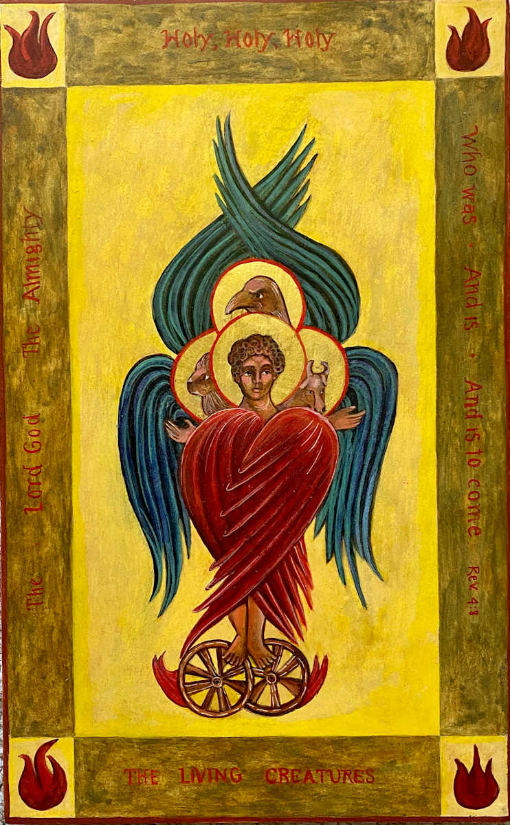 Four Living Creatures by Christine Hales  Image: Four Living Creatures Icon