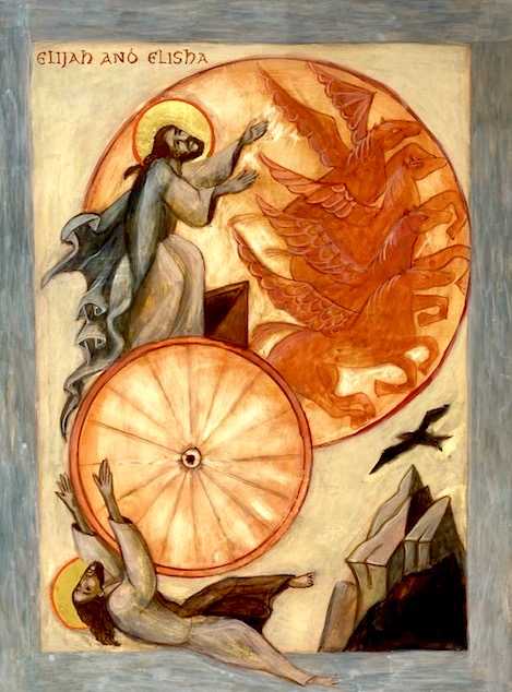 Elijah and the Fiery Chariot by Christine Hales, Image 1.