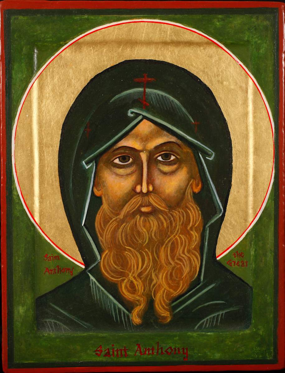 Saint Anthony the Great by Christine Hales, Image 1.