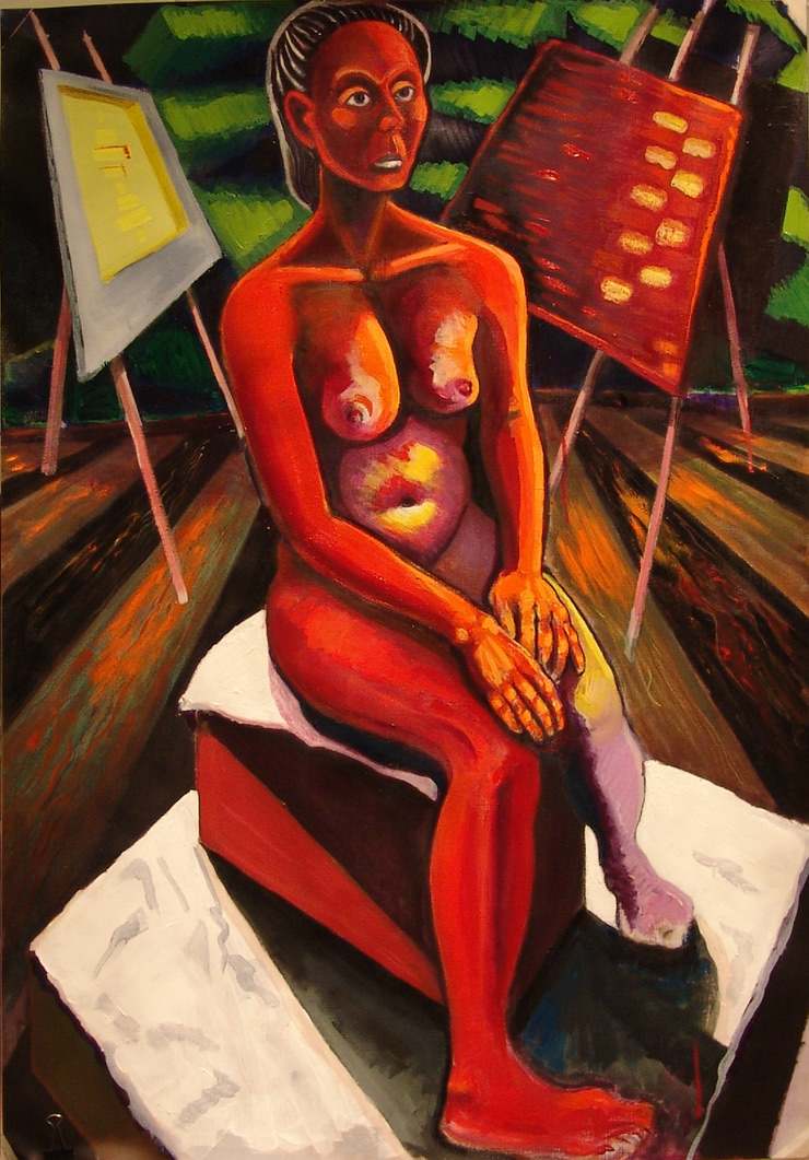 Red Woman by Ricardo Winitzky 