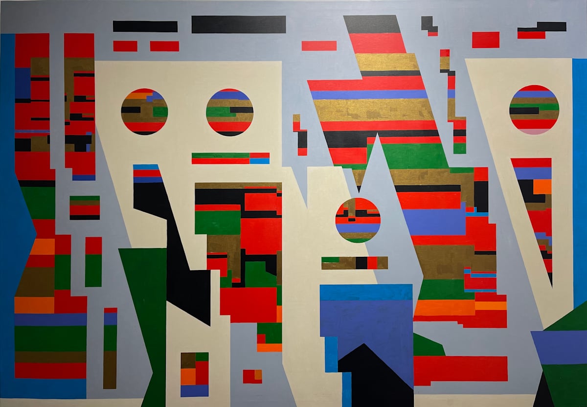 Abstract Composition  4025 by Ruslan Gudiev 