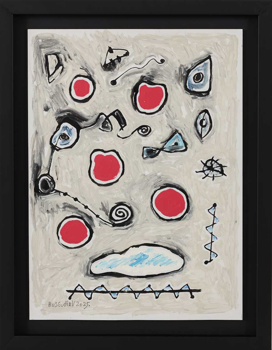 Persimmon in snowlight by Ruslan Gudiev 