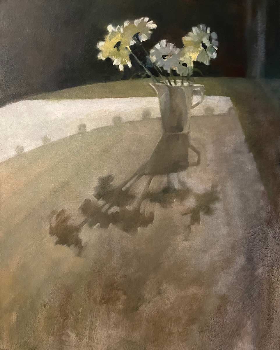 On an Honest Day by Karen Luke Fildes  Image: ... muddy shadows are consoling