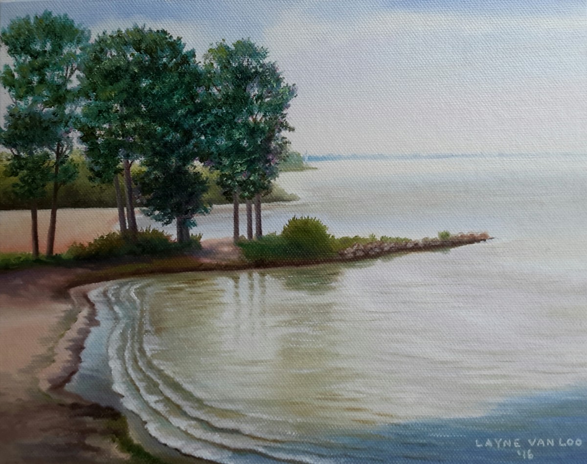 "Lakeside Beach" by Layne van Loo 