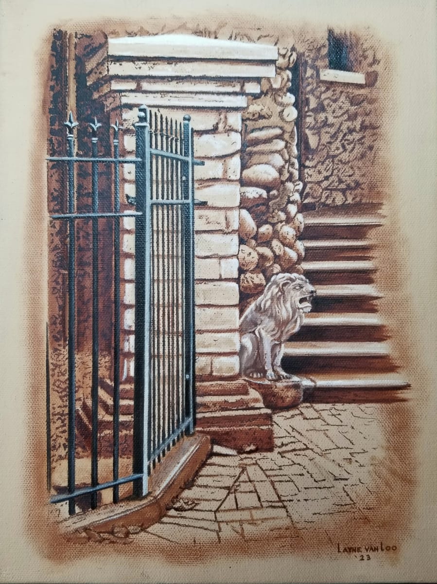 "Sentry at the Cobbles" by Layne van Loo 