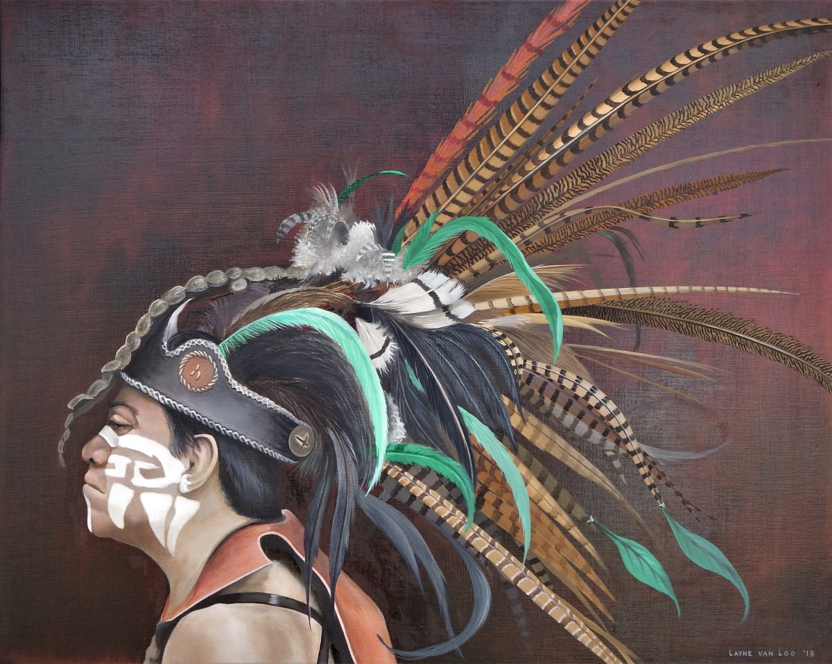 "Macho, Macho Mayan" by Layne van Loo, Image 1.
