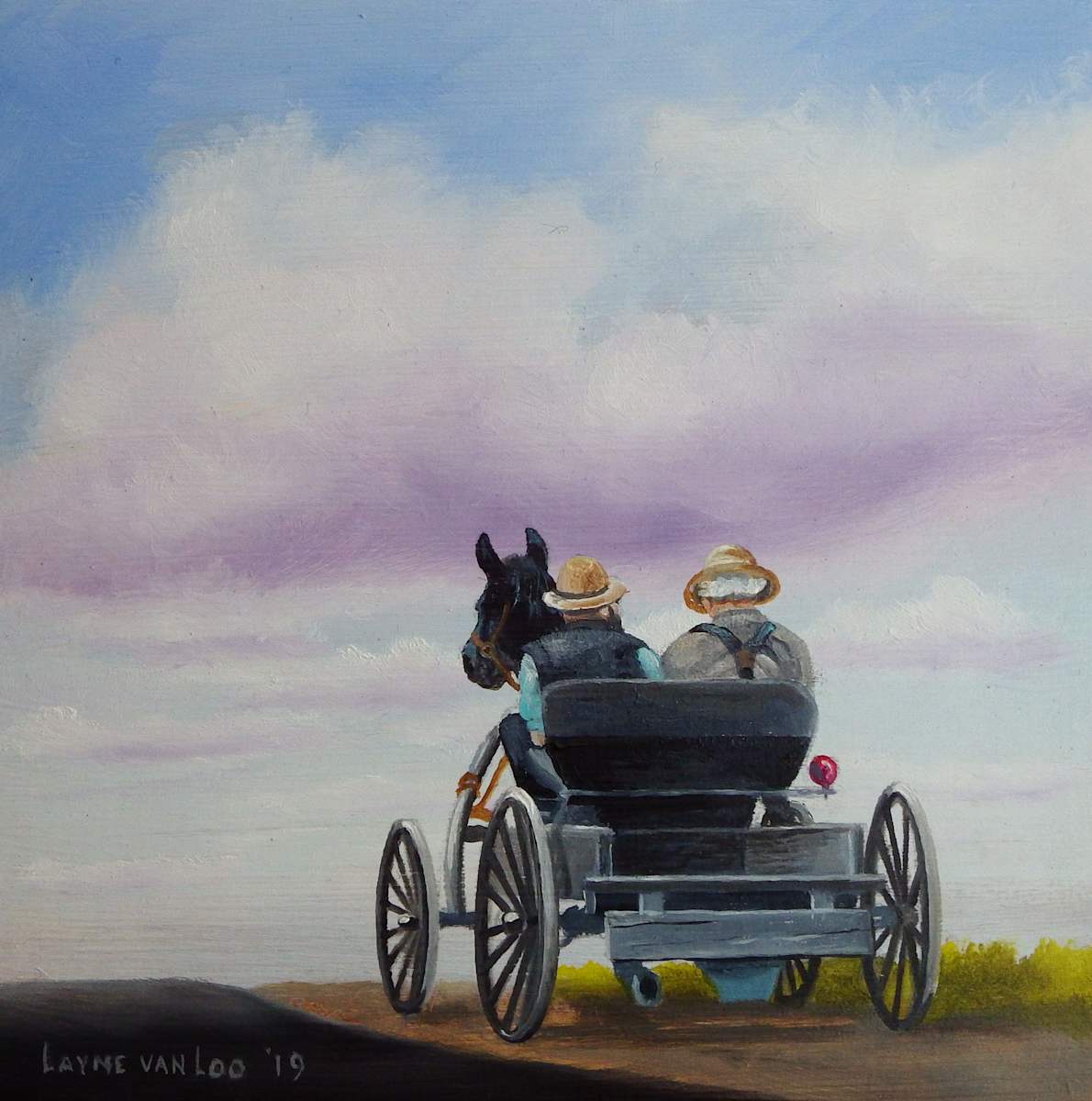"Heading to Town" by Layne van Loo, Image 1.