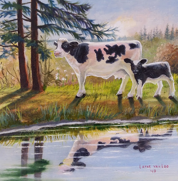 "Holstien Halos" by Layne van Loo 