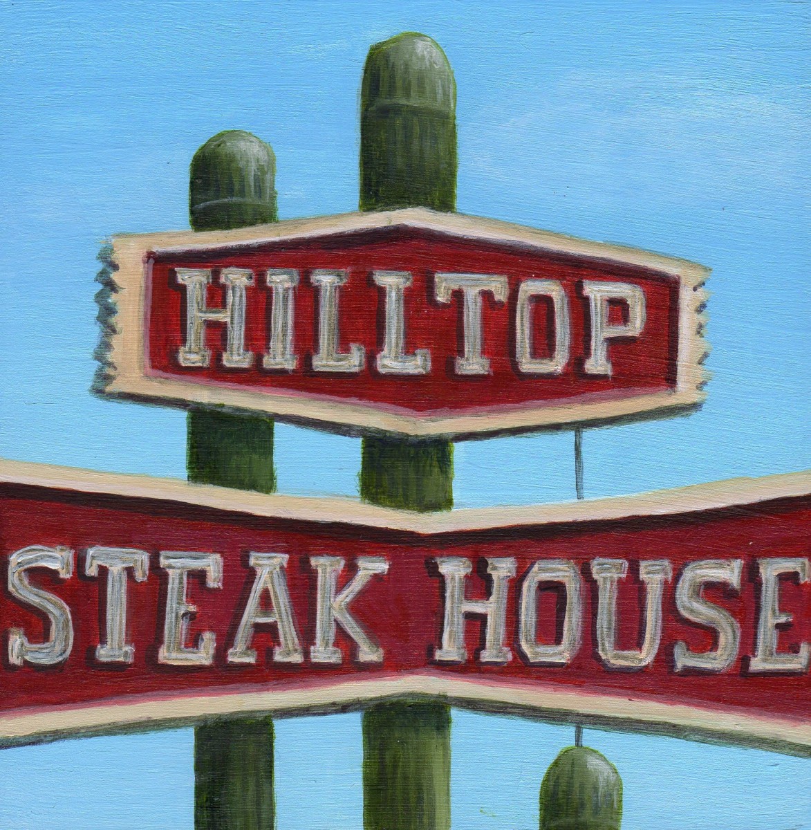 Hilltop Steak House by Debbie Shirley 