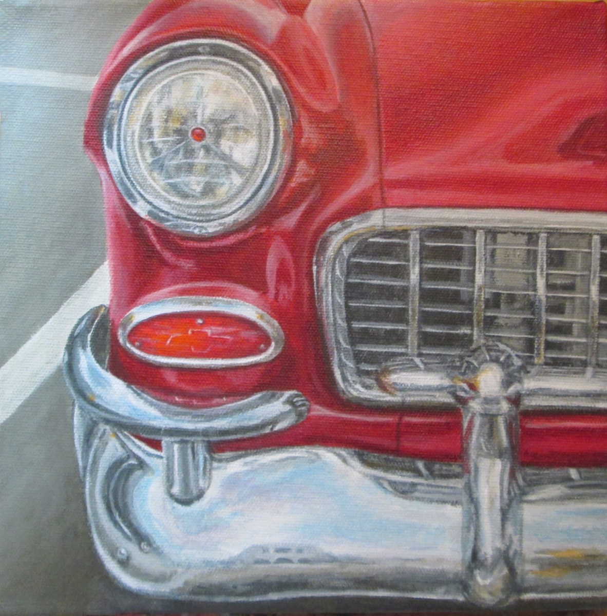 Red Bel Air by Debbie Shirley 