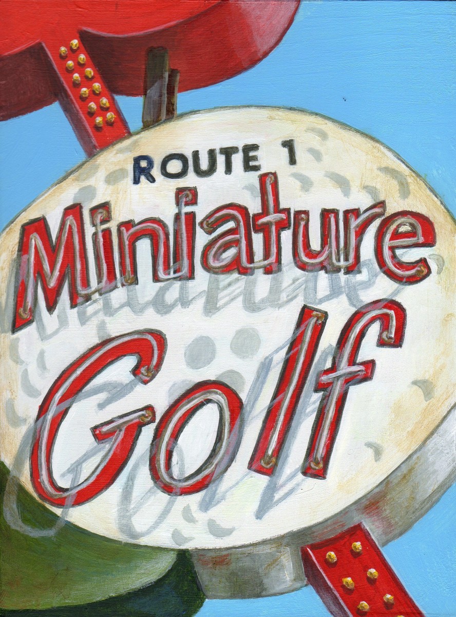 Rt. 1 Mini Golf by Debbie Shirley 