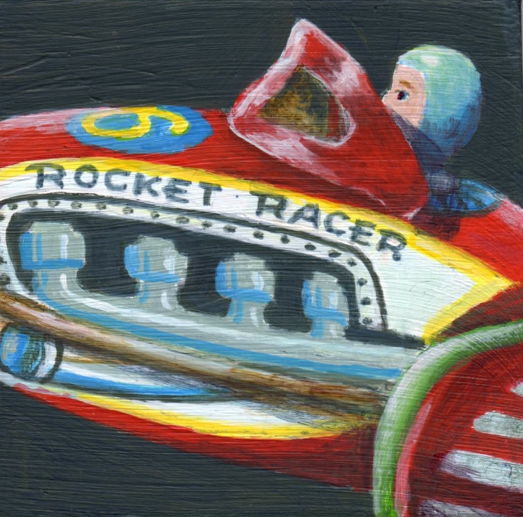 Rocket Racer (ornament) 