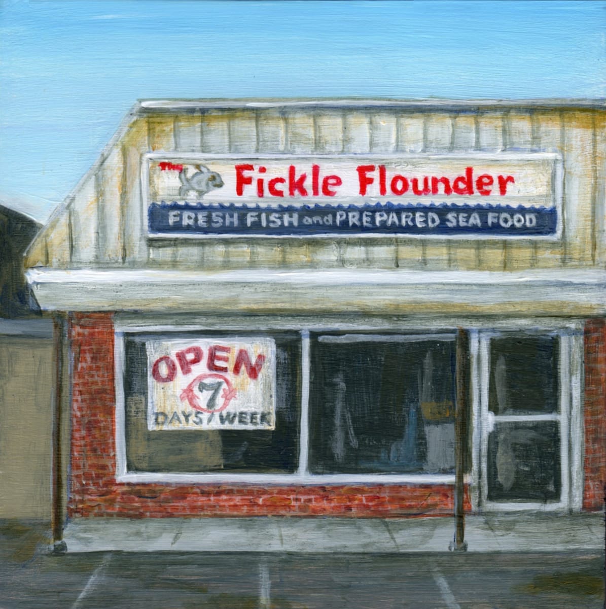Fickle Flounder by Debbie Shirley 