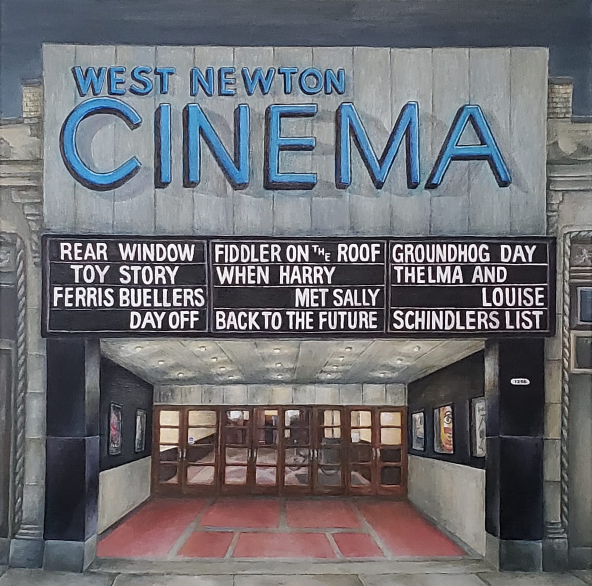 West Newton Cinema by Debbie Shirley 