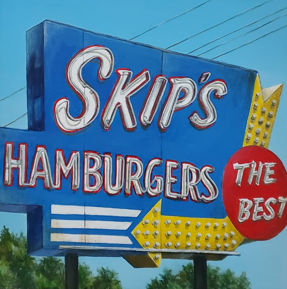 Skip's Hamburgers by Debbie Shirley 