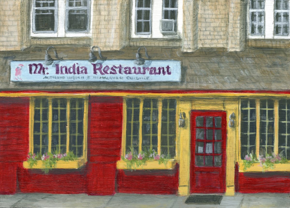 Mr. India Restaurant by Debbie Shirley 