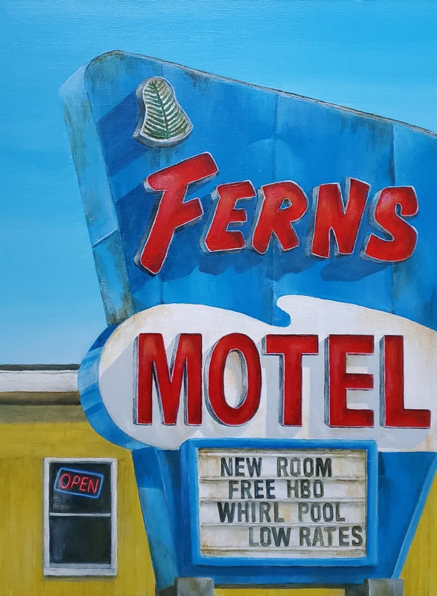 Ferns Motel by Debbie Shirley 