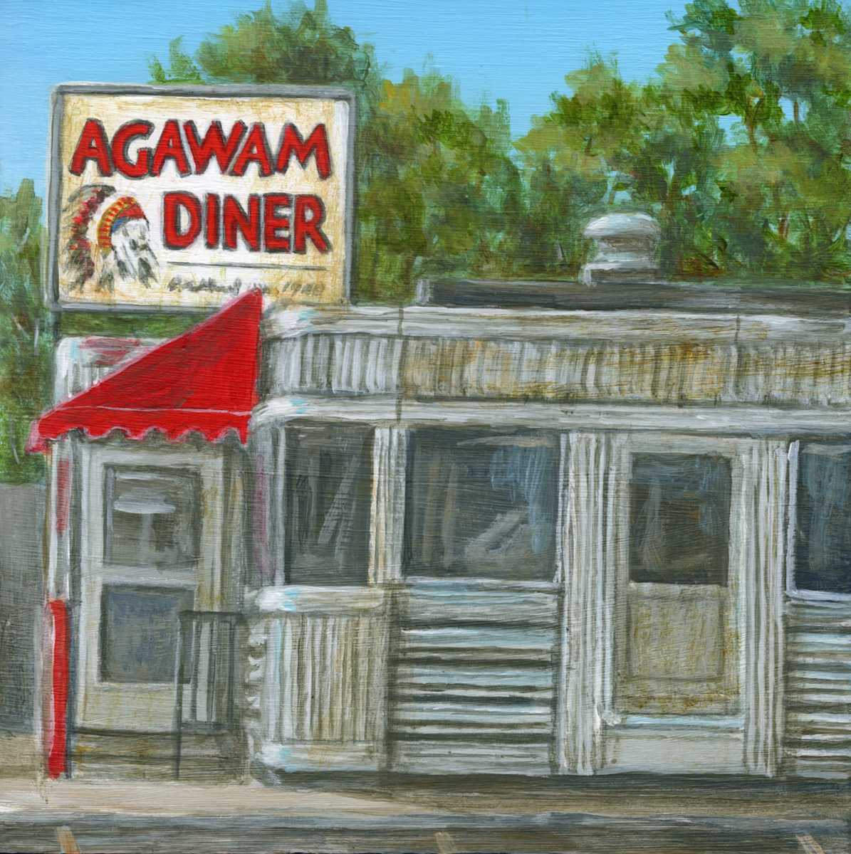 Agawam DIner by Debbie Shirley 