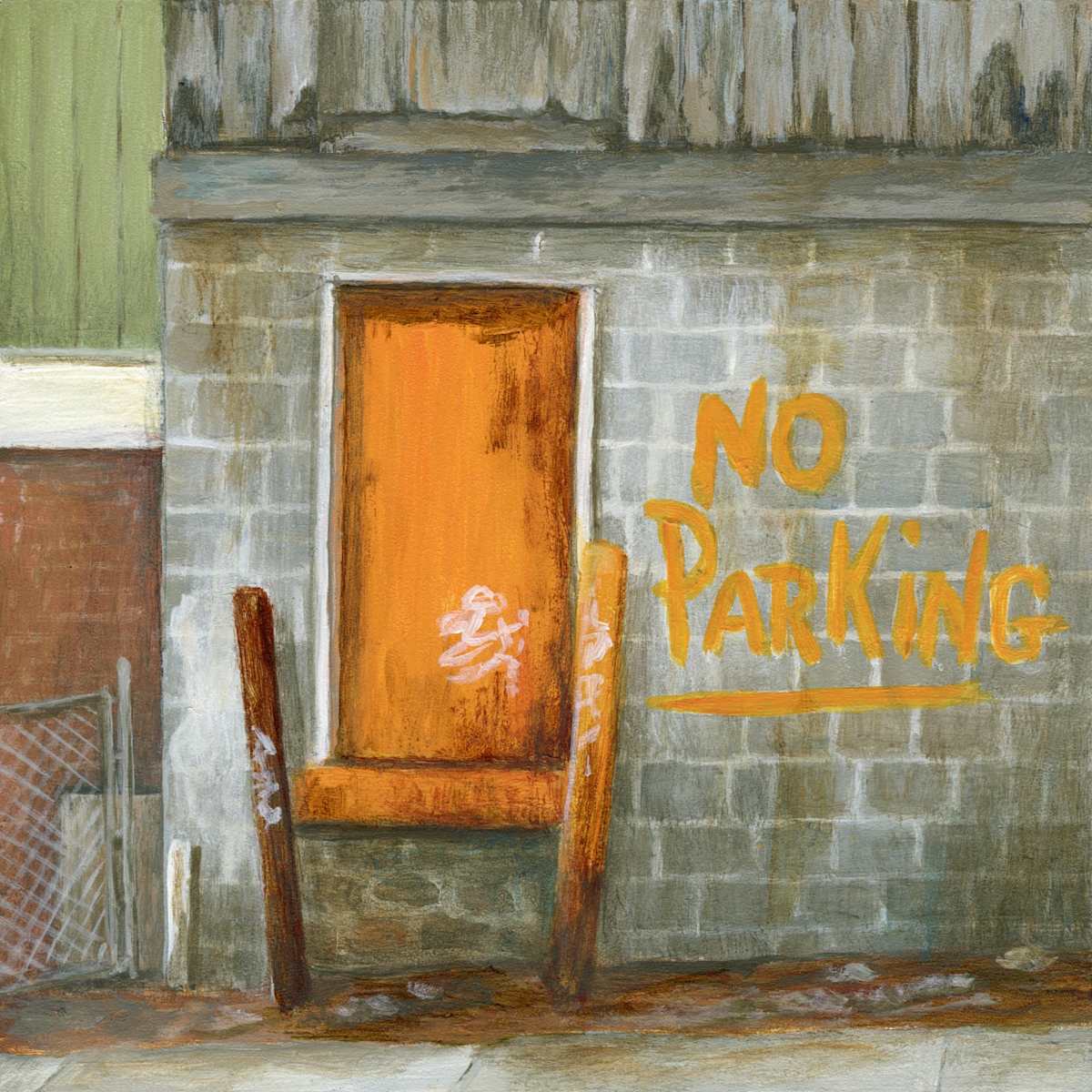 No Parking by Debbie Shirley 