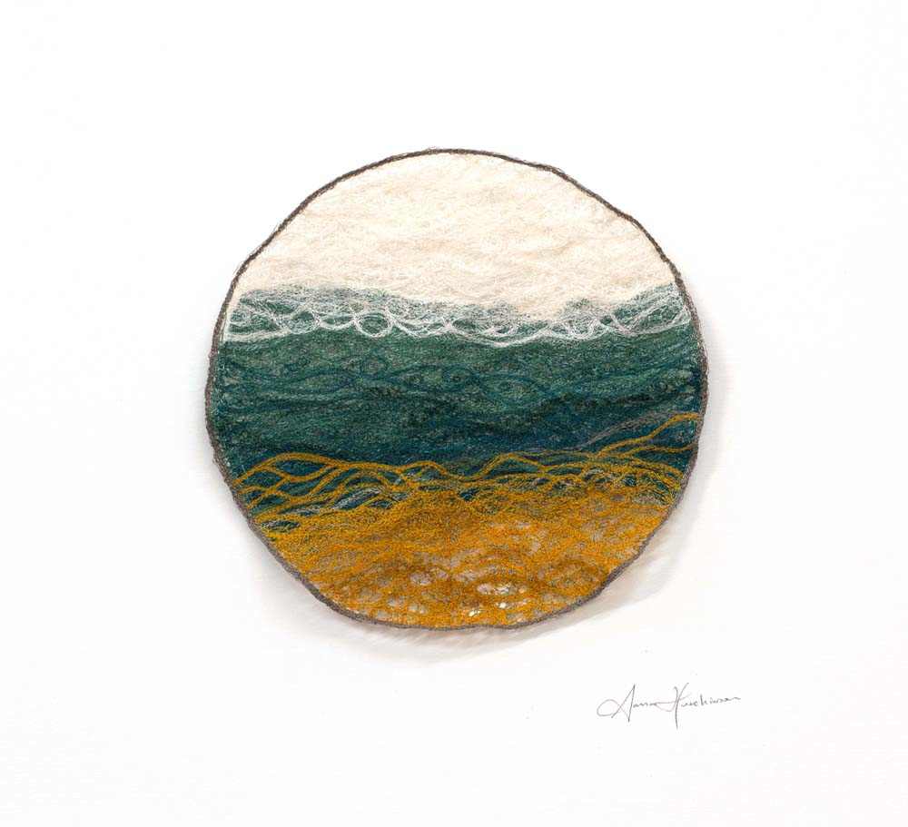 View from Under by Anna Hutchinson  Image: Sometimes a thread starts years before you ever touch the fabric.
