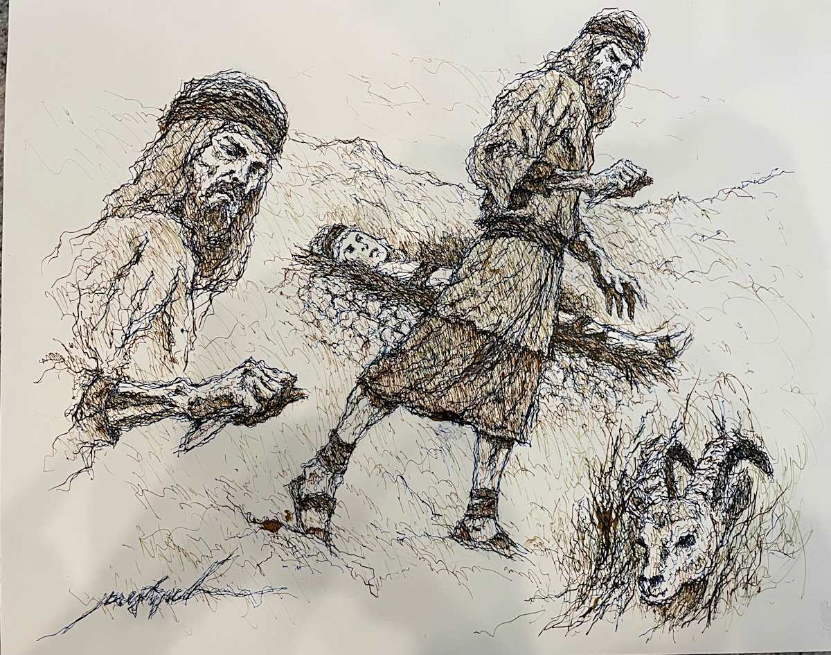 Abraham Beheld a Ram in a Thicket by Larry Prestwich, Image 12.