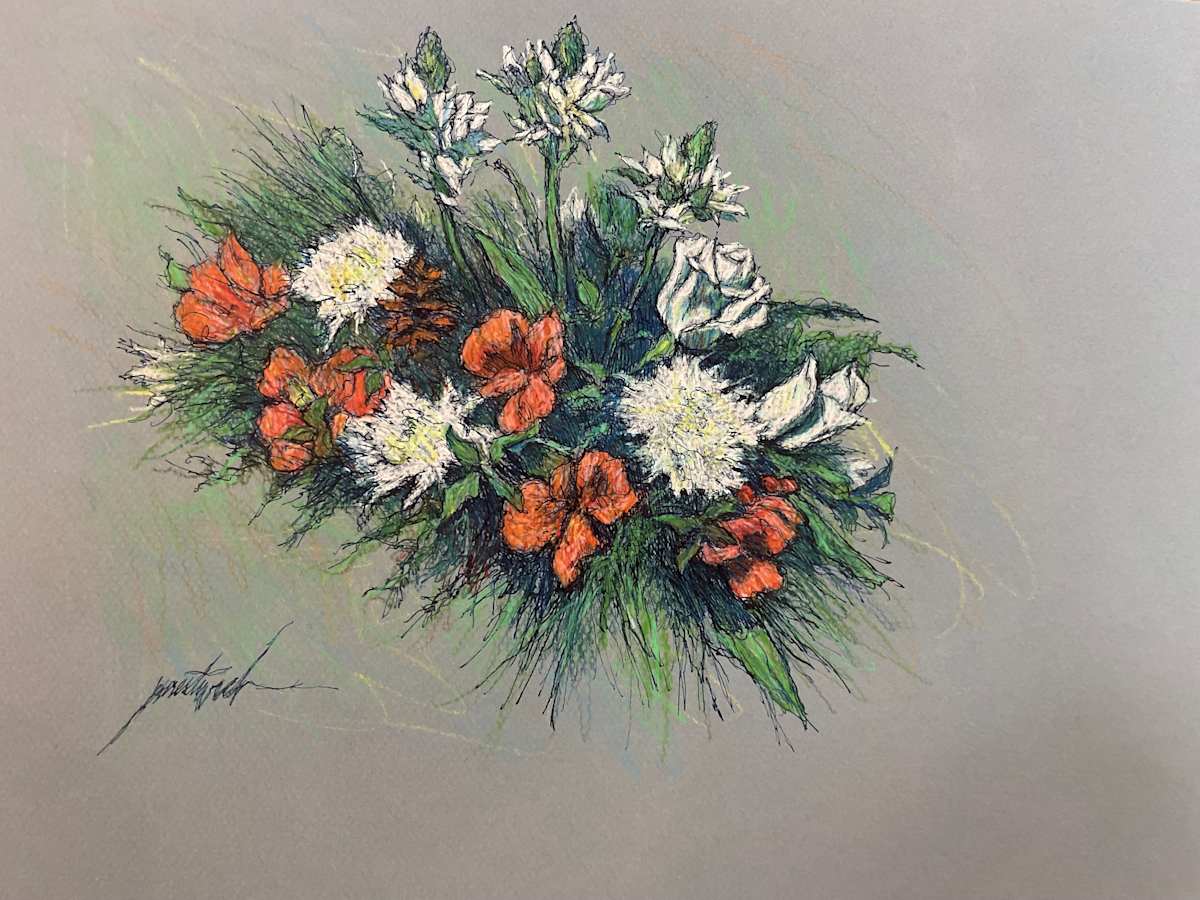 Floral Arrangement 1 by Larry Prestwich, Image 2.