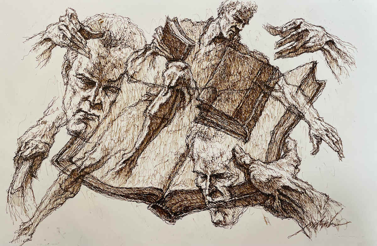 Scripture Figures 16 by Larry Prestwich, Image 1.