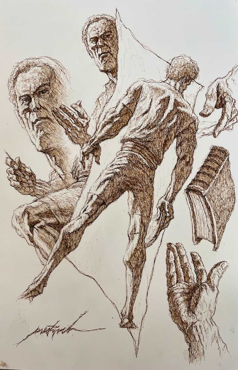 Scripture Figures 18 by Larry Prestwich, Image 19.