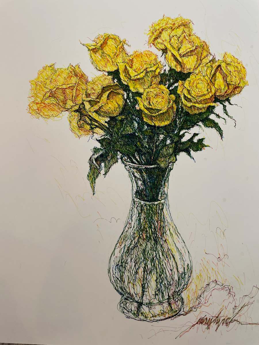 Floral Arrangement 8 by Larry Prestwich, Image 5.