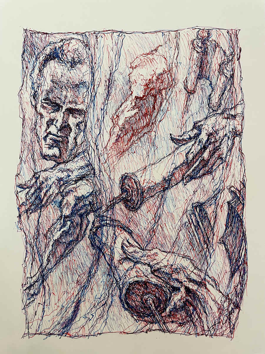 There Was a Scroll by Larry Prestwich, Image 1.