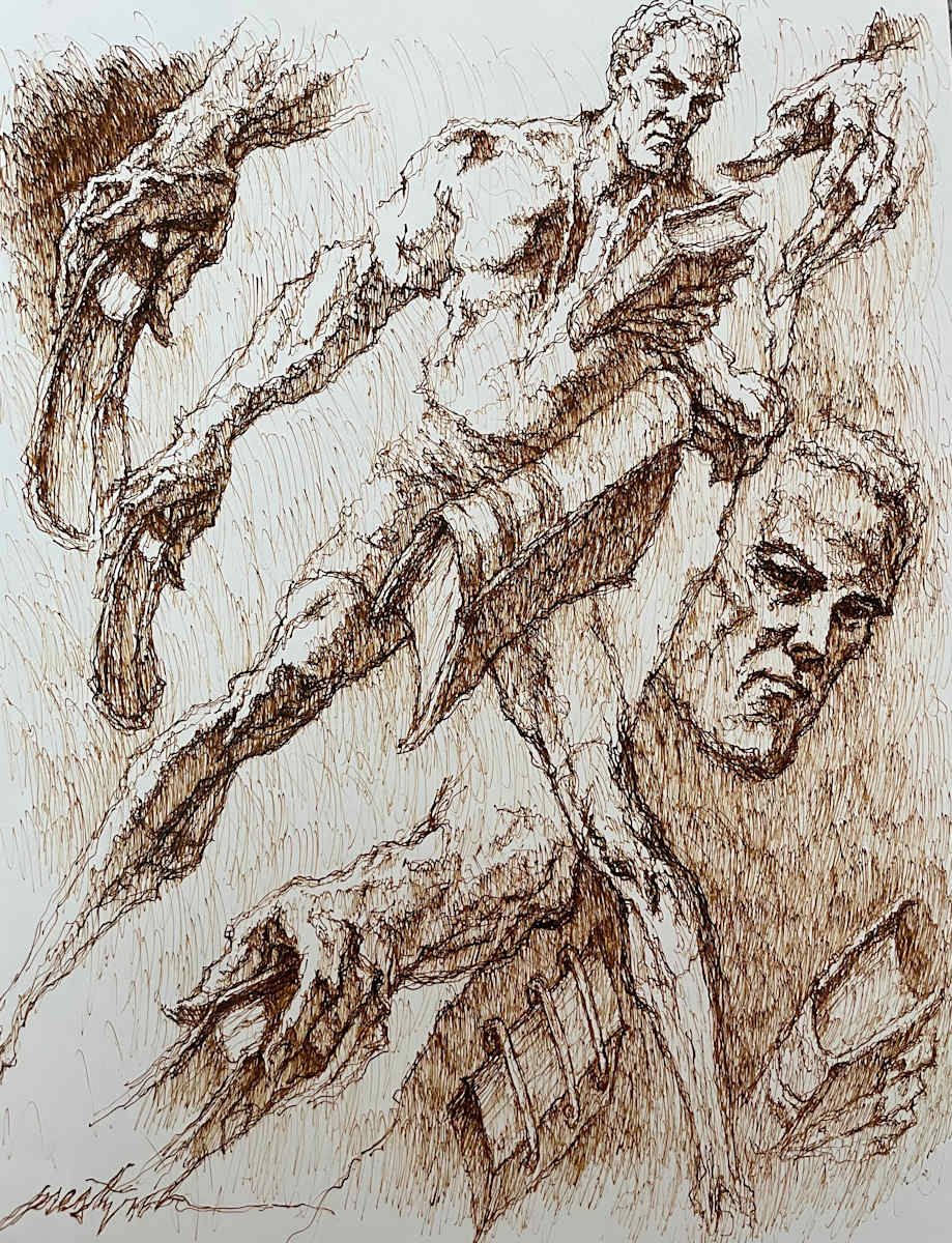 Scripture Figures 5 by Larry Prestwich, Image 13.