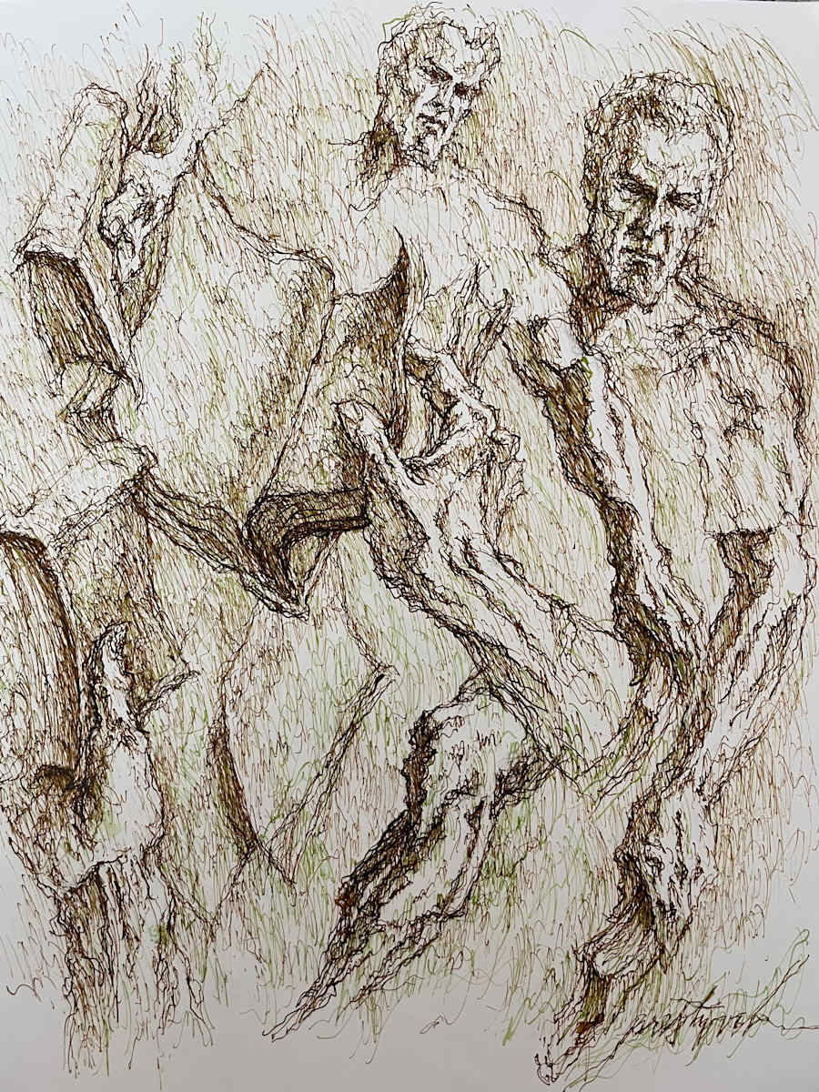 Scripture Figures 9 by Larry Prestwich, Image 10.