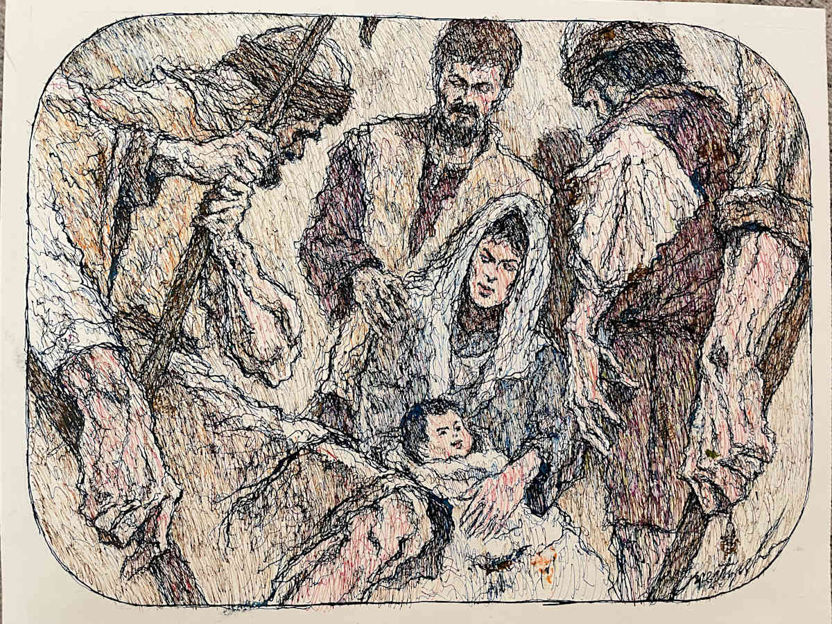 Nativity 3 by Larry Prestwich, Image 1.