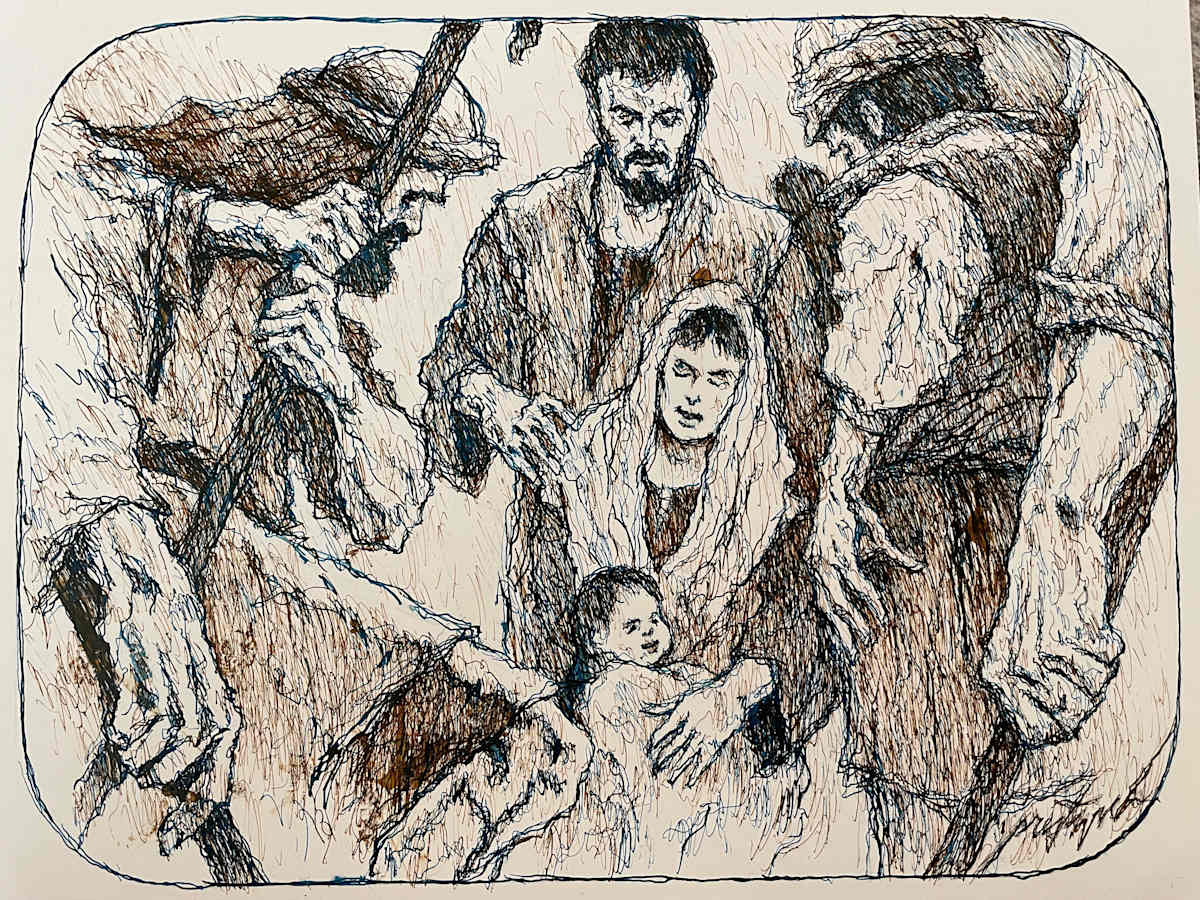 2018 Nativity by Larry Prestwich, Image 1.