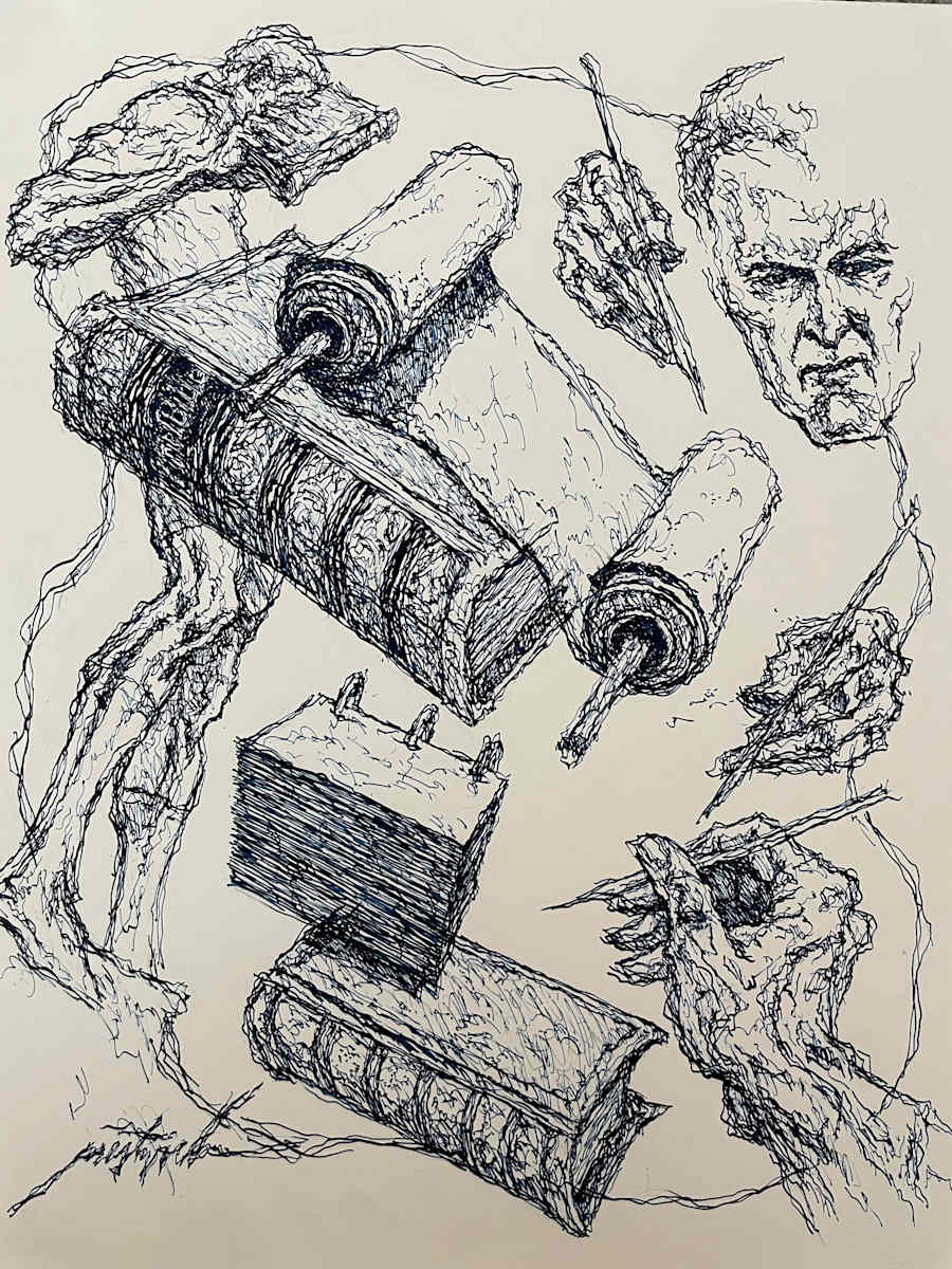 Scrolls and Plates by Larry Prestwich, Image 7.