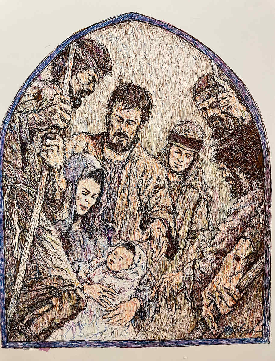 Nativity 1 by Larry Prestwich, Image 1.