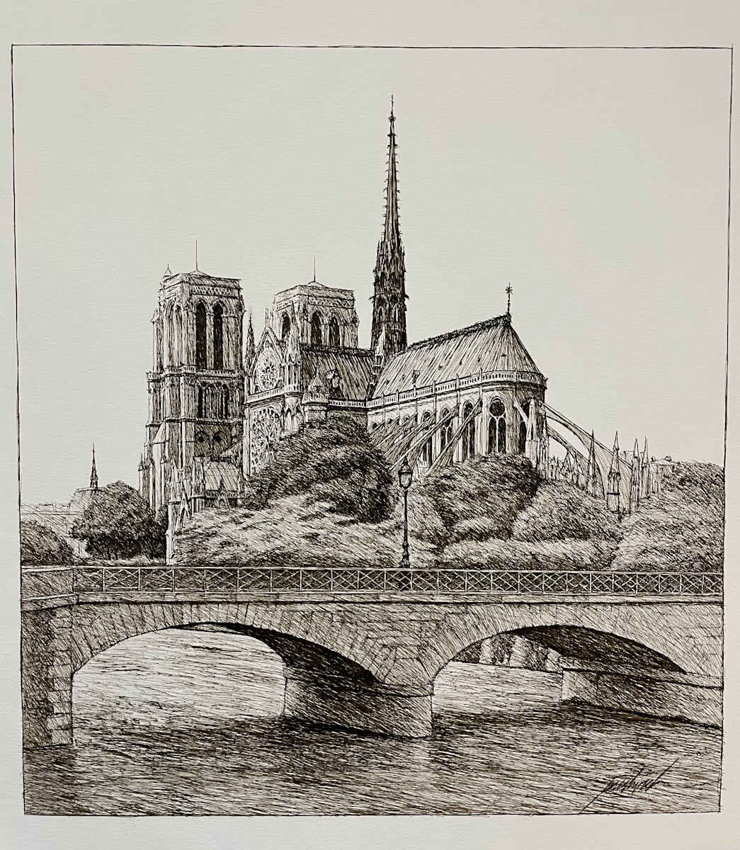 Notre Dame by Larry Prestwich, Image 1.