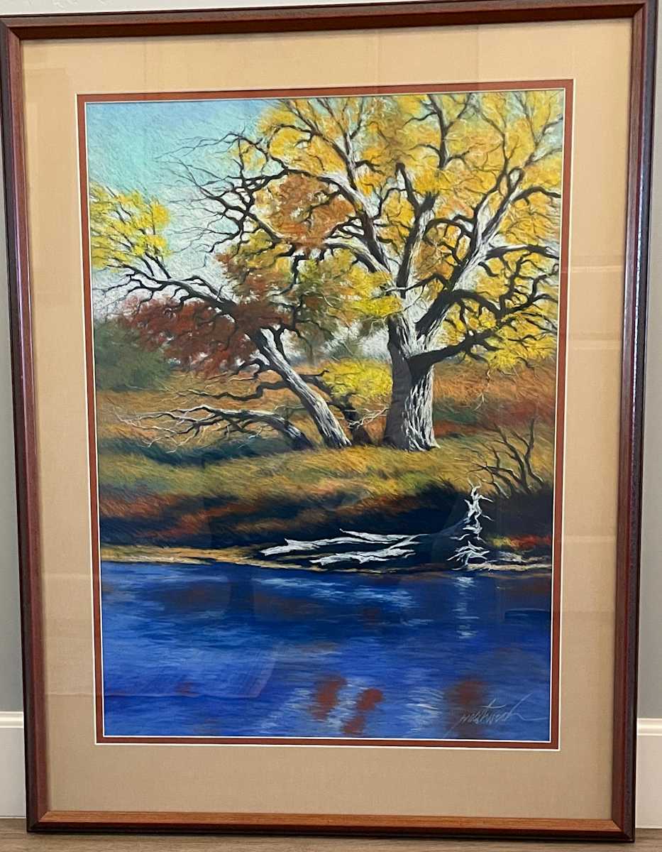 Autumn River Tree by Larry Prestwich, Image 1.
