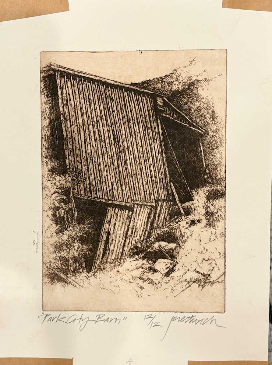 Park City Barn 12/12 by Larry Prestwich, Image 1.