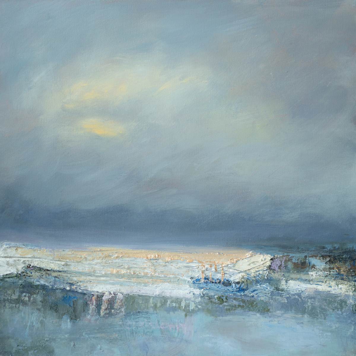 Winter's Golden Light 2 by Susan Bamford 