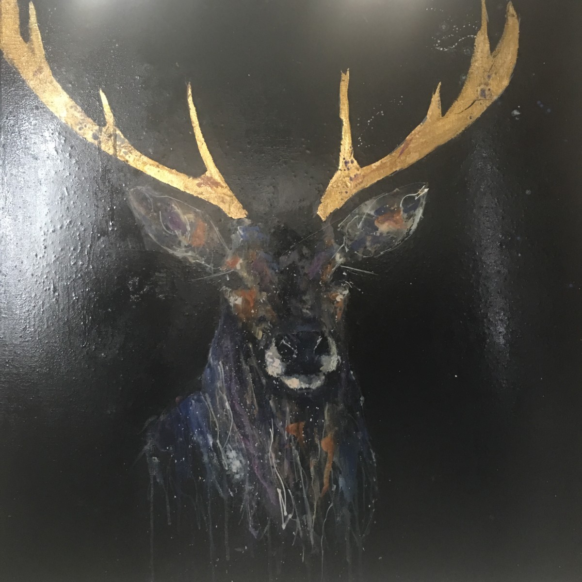 Golden Stag by Louise Luton 