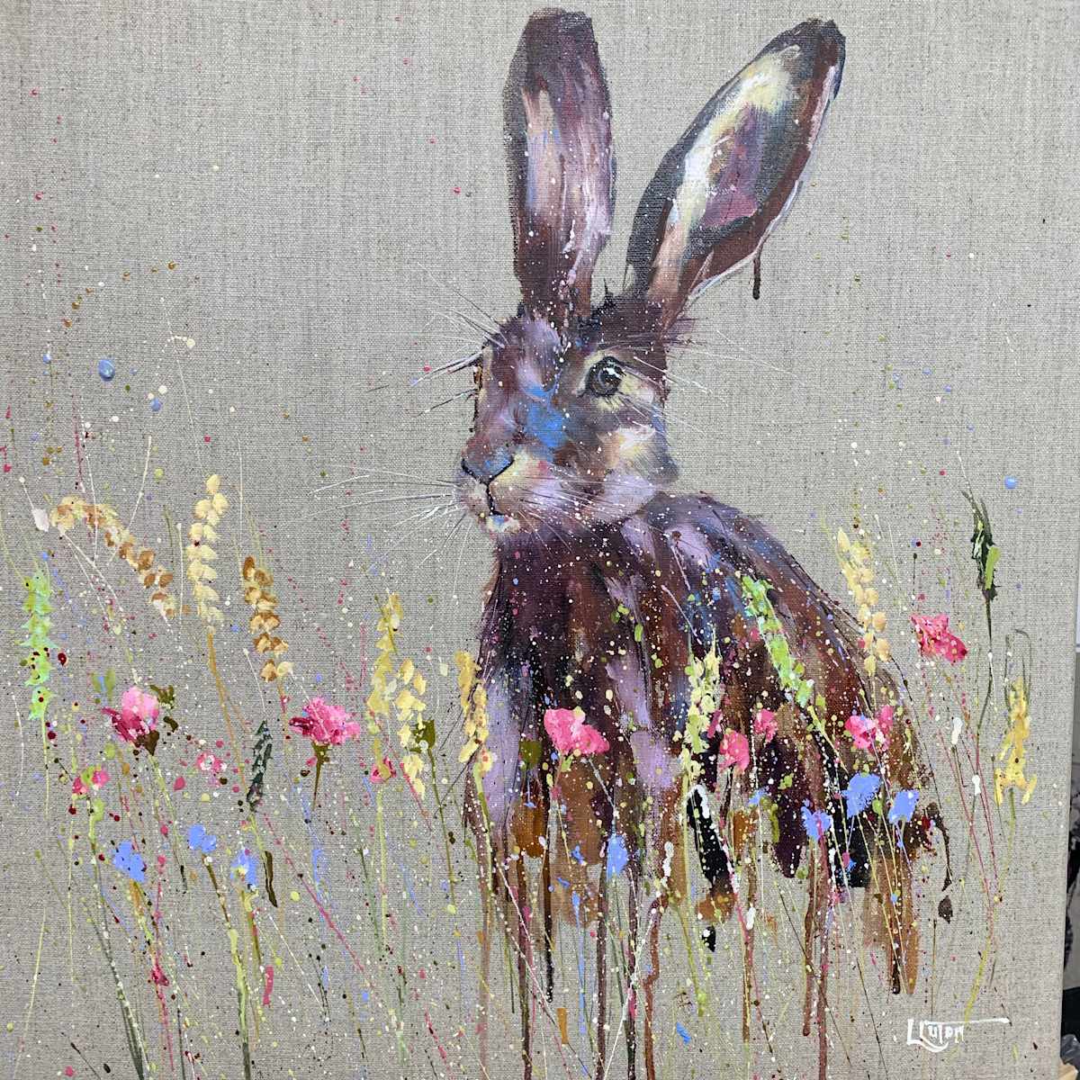 Autumn Hare by Louise Luton, Image 1.
