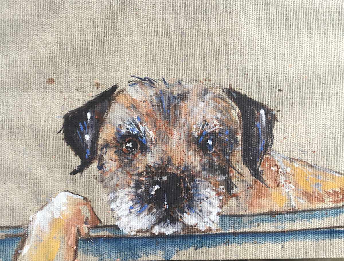 Border peaking over by Louise Luton, Image 1.