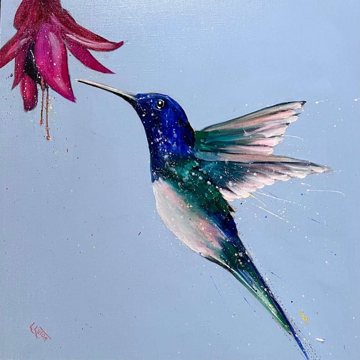 Humming bird (commission) by Louise Luton, Image 15.